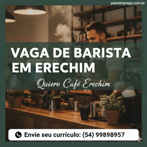 Vaga para Barista
